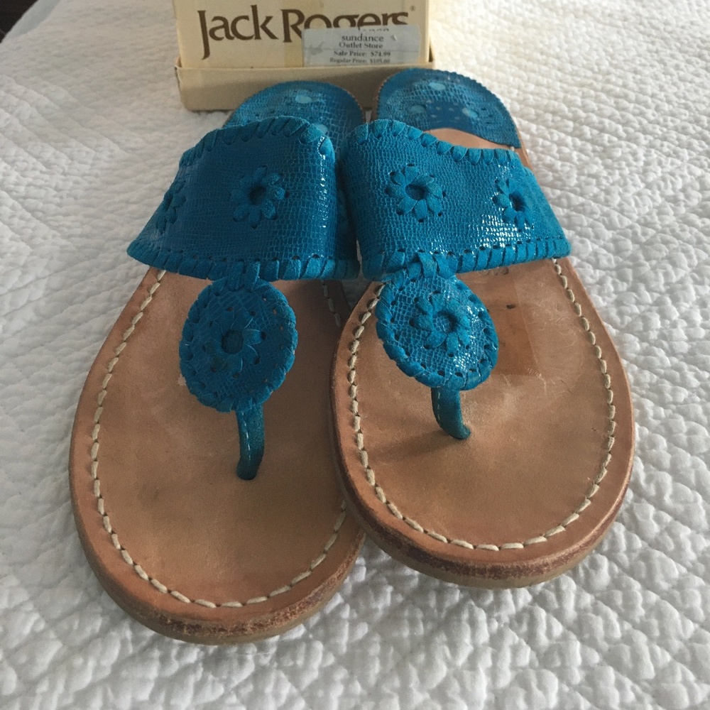 Jack Rogers Navajo Sandals - Turquoise